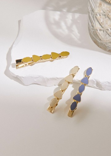 優雅小魚兒．髮夾3件組