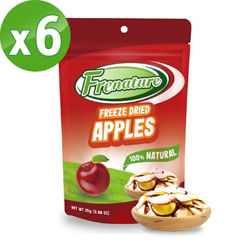 Frenature富紐翠 蘋果凍乾 6包組
