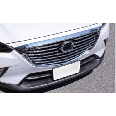 10ピース 適用: マツダ CX-3 CX3 2016 2017 2018 フロント グリル カバー トリム モールディング クローム ABS  ボンネット ガーニッシュ AL-KK-4231 AL | LINEショッピング