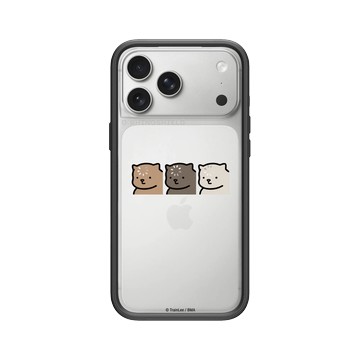 iPhone 17 Pro Max Mod NX -邊框背蓋組合 (相機按鈕) 黑 - 小貓貓們 Little Cattos - Cattos Loading