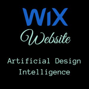 Build a website using Wix Artificial Design Intelligence