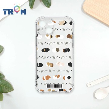 TRON IPhone 14 走來走去天竺鼠不同方向 四角防摔載具殼 軟殼 手機殼