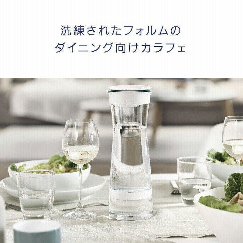 公式 浄水器のブリタ カラフェ型浄水器 ホワイトグラファイト ろ過水容量0 34l 全容量1 3l 水 浄水 家庭用 おしゃれ 通販 Lineポイント最大0 5 Get Lineショッピング