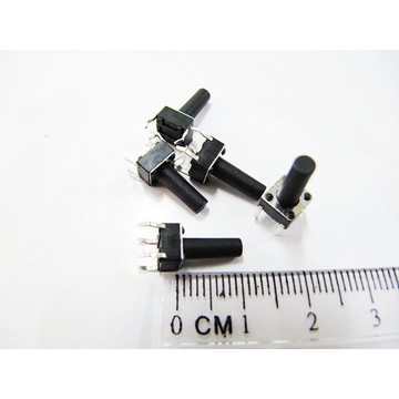 微動開關tack-sw 4p 6x6x11mm(h) 總長13mm (10pcs/入)