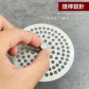 【提把款】304不鏽鋼 地漏網片 排水口過濾網 浴室 地漏蓋 廚房 水槽蓋 防毛髮堵塞 提手設計 多尺寸 台灣現貨