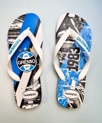 havaianas 哈瓦士 巴西人字拖 男款 Top Times 藍格雷米奧 足球聯盟 拖鞋 夾腳拖 海灘鞋
