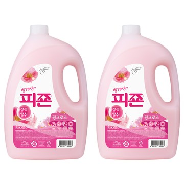 碧珍 衣物柔軟精 Pink Rose 3L  2桶