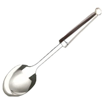 Lagostina 樂鍋史蒂娜 廚房配件系列不鏽鋼橢圓湯勺  31cm  1支