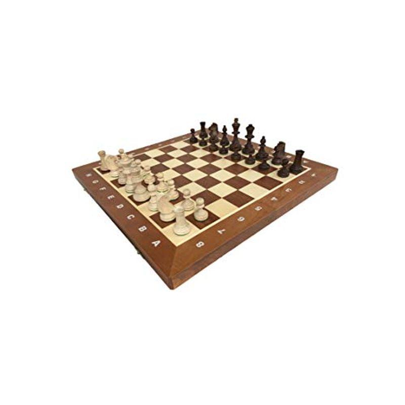 ポーランド製 ハンドメイド・チェスセット Wegiel Chess Tournament No.4 （トーナメント No.4）日本正規品