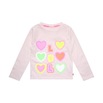 Billieblush - Pastel Pink Cotton T-shirt