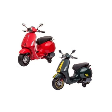 【現貨】兒童機車 兒童摩托車 兒童電動車 VESPA電動摩托車/單馬/12V電池 小孩電動車 偉士牌 興雲網購旗艦店