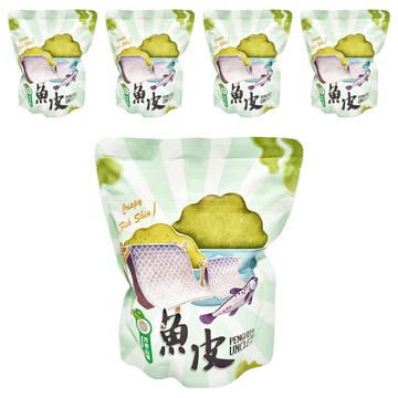 澎湖伯 芥末山葵風味魚皮  5包  70g