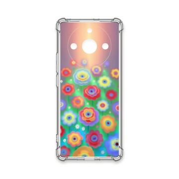 realme 手機殼 TRON REALME 11 PRO 炫彩花朵 四角防摔殼 手機殼