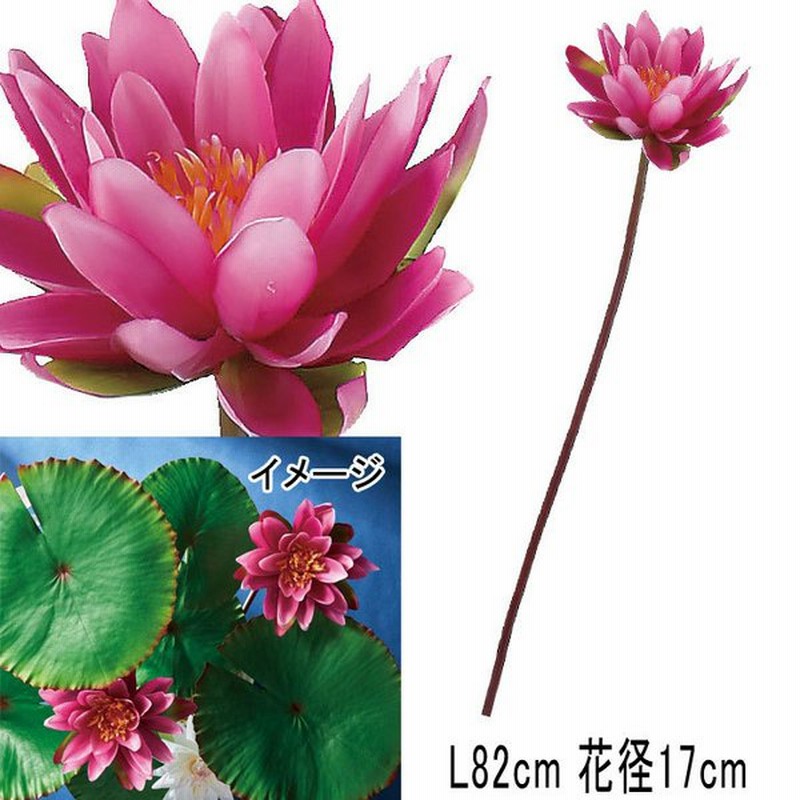 ハス 蓮 睡蓮 水の花 蓮華 造花 アーティフィシャルフラワー アレンジ Asca アスカ スイレン フッシャ As112 通販 Lineポイント最大0 5 Get Lineショッピング