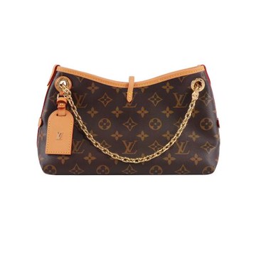 LV CarryAll BB Monogram 塗層帆布迷你二用鍊包 M13014
