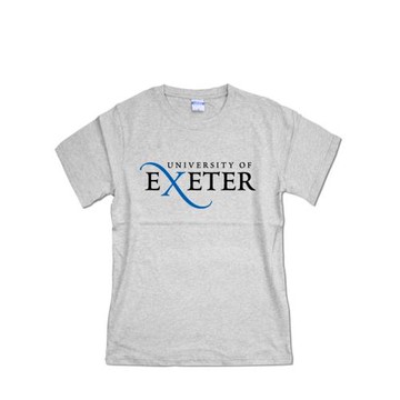 Exon英國埃克塞特大學T恤短袖男女夏季寬松印花純棉青少年校服T恤