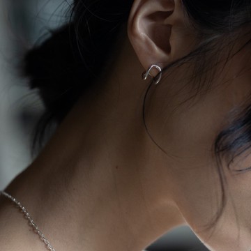 Swing Earrings 純銀耳環