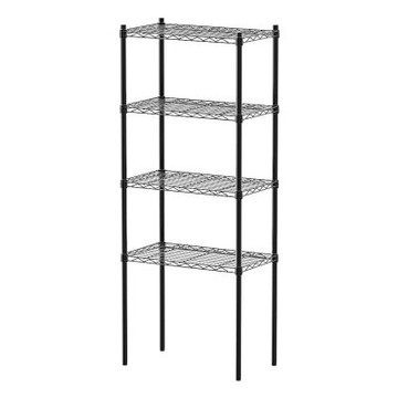 dayneeds 輕型 60x35x150cm四層烤漆波浪架 兩色可選 波浪架/收納架/置物架