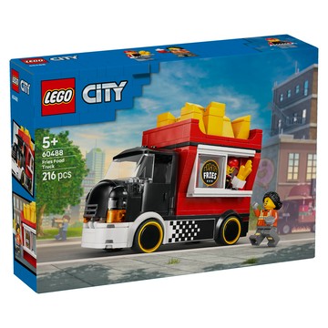 LEGO 城市系列 薯條餐車 Fries Food Truck 60488  混和顏色  1個