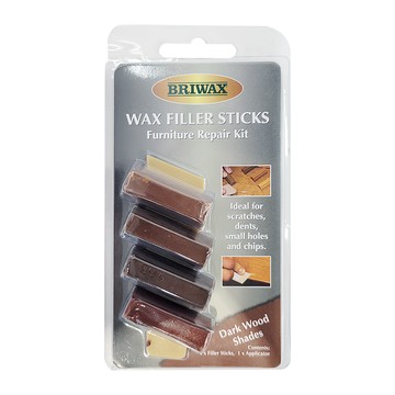 BRIWAX 木製品補色修復棒 家具修復套件  1組