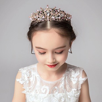 兒童皇冠頭飾公主女童王冠小女孩髮箍韓版舞臺花童頭花花環配飾品ey1015 棉花糖伊人 Yahoo奇摩超級商城 Line購物