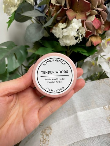 木質琥珀調 Gentle & Warm | 柔木 | 毛孩友善 | 手工大豆蠟燭