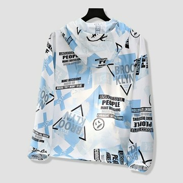 【巴黎精品】現貨+預購 防曬外套速乾冰絲連帽外套-男女防曬衣2色a1bq29