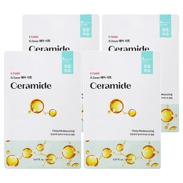ETUDE 天天敷0.2極肌蜜面膜 神經醯胺  1片  4包