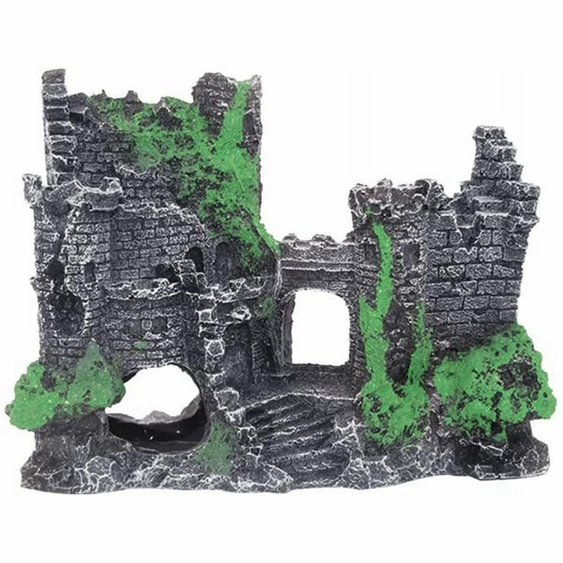 水槽 用 シェルター オブジェ 置物 水槽台 アクアリウム 用品 金魚 熱帯魚 ザリガニ インテリア おしゃれ オーナメント 癒しグッズ 水槽用飾り城 通販 Lineポイント最大get Lineショッピング