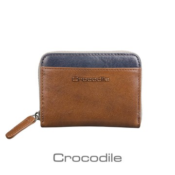 Crocodile Naturale 系列 Easy 輕巧拉鍊零錢包 0103-08105-02