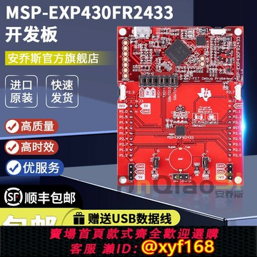 {台灣公司貨 可打統編}MSP-EXP430FR2433 MSP430FR2433 MCU 單片機 LaunchPad 開發套件