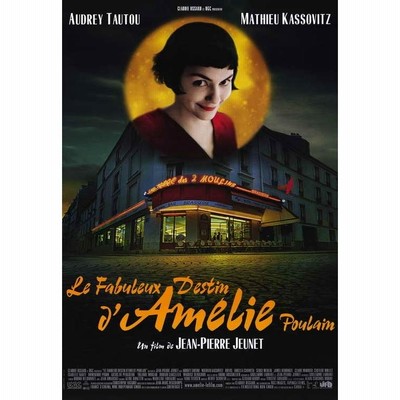 映画アメリ　フランス版　巨大ポスター Amazon.co.jp: 【大判】映画ポスター 海外版 アメリ (68.5 cm x