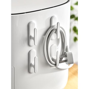 日本電源線整理器充電線電器電線固定理線器數據線收納掛鉤繞線器