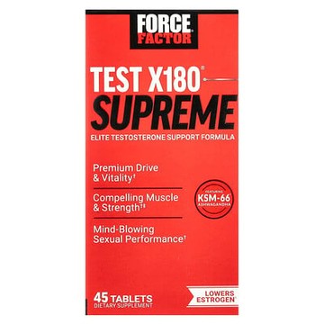 Force Factor, Test X180® Supreme，45 片