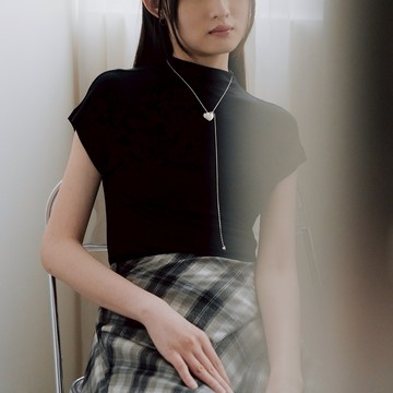 QUEENSHOP_S 女裝 愛心可開合吊墜造型項鍊 現+預 【07040399】