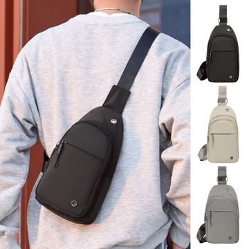 Starshop 韓版輕便斜挎包 男士機能斜背包