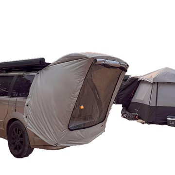 IDOOGEN Idouzen Mobility BASIC Shelter Docking Stealth Trunk Cartent Urethane Type Extension Wall Package M  暖灰色  2人  1個