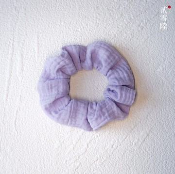 手工髮圈 / 嬰兒棉 / 泡泡質感 / 六色入