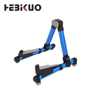 HEBIKUO M-40 鋁製材質輕量化折疊吉他架 藍色款【敦煌樂器】