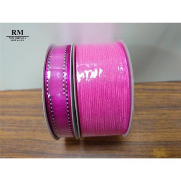 特惠套組 桃紅條紋套組 緞帶套組 禮盒包裝 蝴蝶結 手工材料