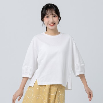 a la sha 造型七分袖上衣