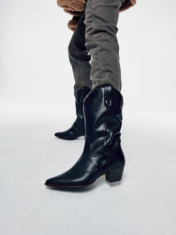 Origin Western Boots _ BLACK