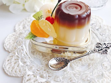 布丁 a la mode 藥盒糖果裝飾