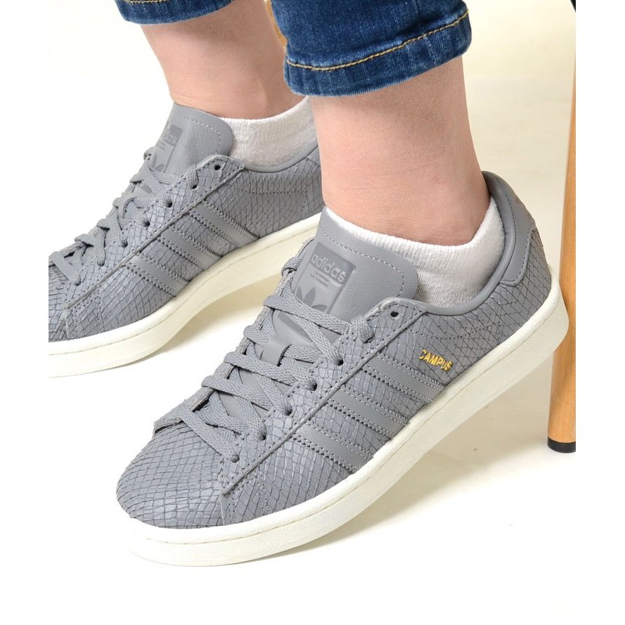 Adidas Campus W アディダス キャンパス グレー レディース スニーカー By97 通販 Lineポイント最大0 5 Get Lineショッピング