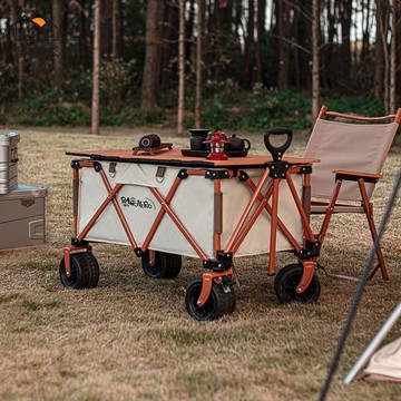 免運 附發票 推車 露營車 戶外推車 小推車 【全地形通吃】牧行戶外露營車營地車聚攏野餐車戶外可折疊手推車工廠現貨直銷 全館免運 售後保障 年底鉅惠 5h1117