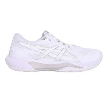 ASICS GEL-TACTIC 13男女排球鞋-2E寬楦-訓練 亞瑟士 1073A078-101 白銀