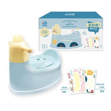 優生趣味貼貼樂幼兒學習便器