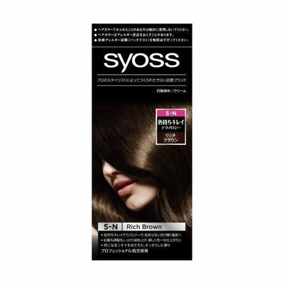 【あわせ買い2999円以上で送料無料】サイオス ヘアカラー 5-N リッチブラウン