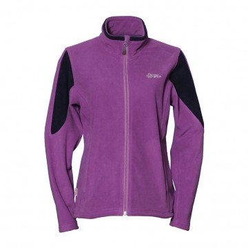 【LeVon】女雙刷毛保暖夾克 - 薰衣紫→  LV3196