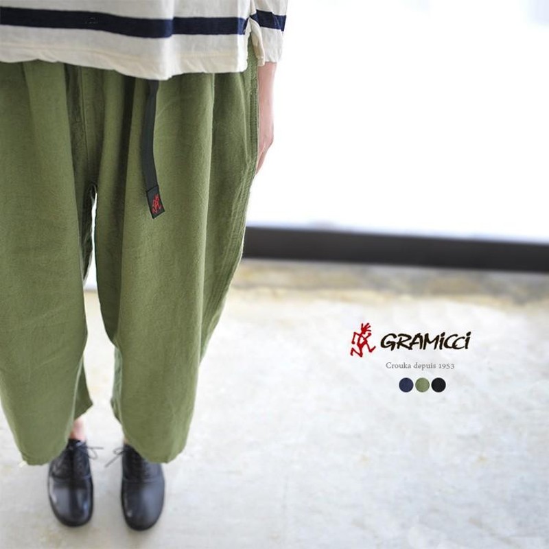 グラミチ GRAMICCI COTTON-LINEN BALLOON PANTS コットンリネン 